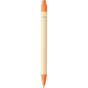 Stylo bille en carton recyclé et plastique de maïs Berk (encre noire) 20