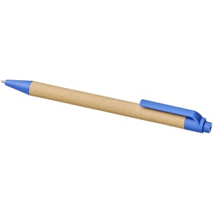 Stylo bille en carton recyclé et plastique de maïs Berk (encre noire) 23