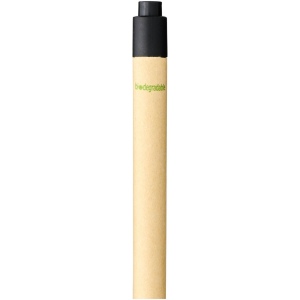Stylo bille en carton recyclé et plastique de maïs Berk (encre noire) 27
