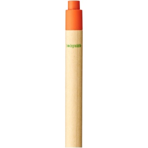 Stylo bille en carton recyclé et plastique de maïs Berk (encre noire) 30