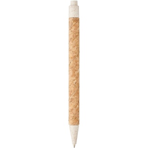 Stylo bille Midar en liège et paille de blé (encre noire) 15
