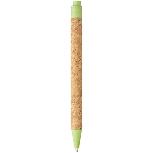 Stylo bille Midar en liège et paille de blé (encre noire) 17