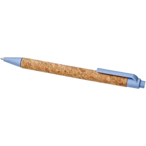Stylo bille Midar en liège et paille de blé (encre noire) 18