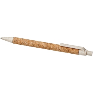 Stylo bille Midar en liège et paille de blé (encre noire) 19