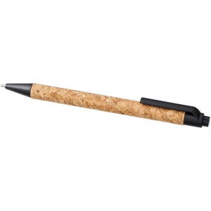 Stylo bille Midar en liège et paille de blé (encre noire) 20