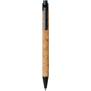 Stylo bille Midar en liège et paille de blé (encre noire) 8