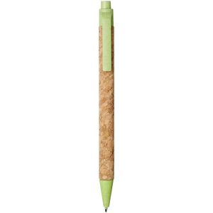 Stylo bille Midar en liège et paille de blé (encre noire) 9