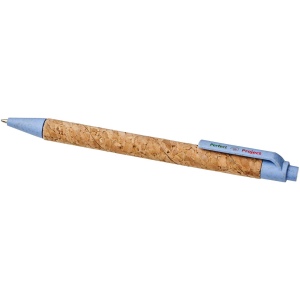 Stylo bille Midar en liège et paille de blé (encre noire) 10