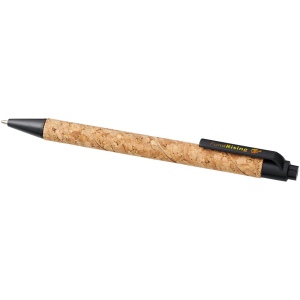 Stylo bille Midar en liège et paille de blé (encre noire) 12