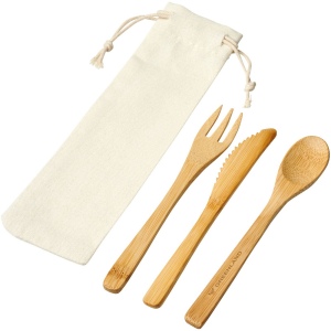 Ensemble de couverts Celuk en bambou 4