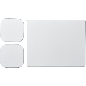 Ensemble de tapis de souris et de dessous de verre Brite-Mat® 3 3