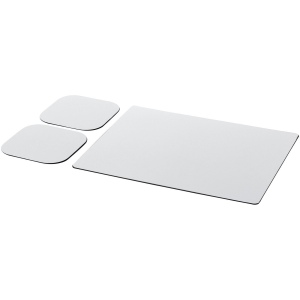 Ensemble de tapis de souris et de dessous de verre Brite-Mat® 3 6