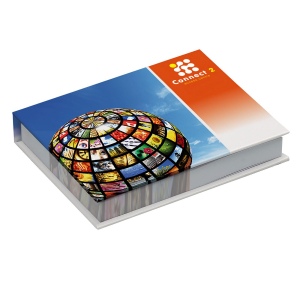 Combo notes adhésives avec couverture rigide 3