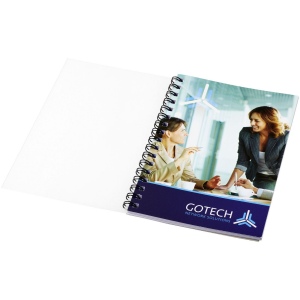 Cahier Desk-Mate® A6 à spirales avec couverture polypropylène 10