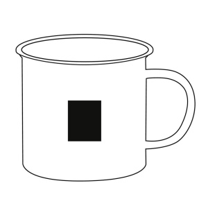 Tasse en émail RETRO CUP 34
