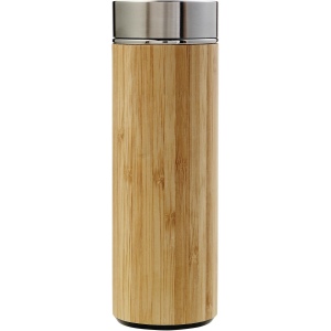 Bouteille isotherme de 420 ml en bambou Yara 2