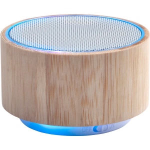 Enceinte sans fil en bambou Sharon