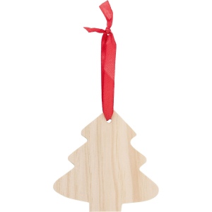 Décoration de Noël en bois Arbre Imani