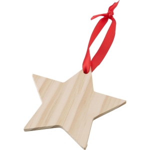 Décoration de Noël en bois Étoile Caspian 3