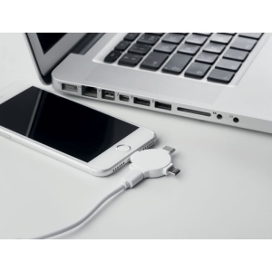 Câble avec adaptateur  3 en 1 - LIGO CABLE 6