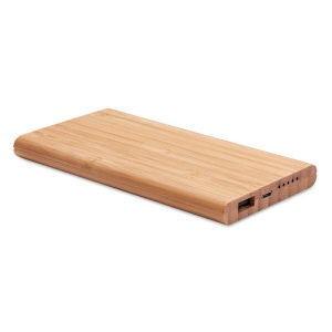 Powerbank/chargeur en bambou - ARENA 2