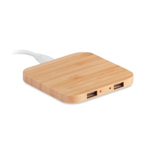 Chargeur  sans fil en bambou - CUADRO 2