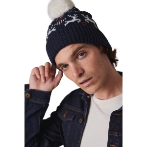 Bonnet de Noël motifs rennes 7
