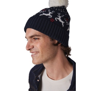 Bonnet de Noël motifs rennes 8