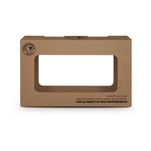 BOITE CARTON AVEC FENETRE POUR 3 OU 6 PICUP30 - MONTAGE COMPRIS 3