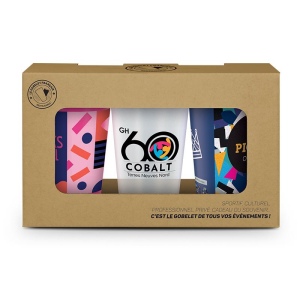 BOITE CARTON AVEC FENETRE POUR 3 OU 6 PICUP30 - MONTAGE COMPRIS