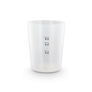 GOBELET PLASTIQUE REUTILISABLE 12 cl RAS BORD 7