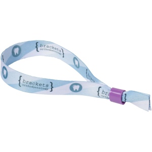 Bracelet plastique festival sublimation El 6