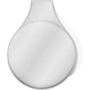 Petit aimant rond RFX™ réfléchissant en PVC M-10 RFX™