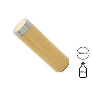Bouteille isotherme 'Onsen' bambou, avec infuseur, 480 ml 2