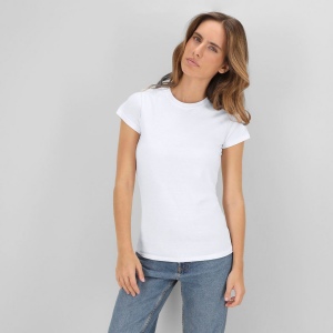 T-Shirt Femme Blanc "keya" - WCS150