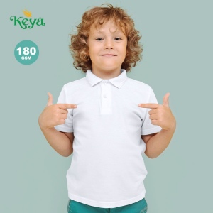 Polo Enfant Blanc "keya" - YPS180