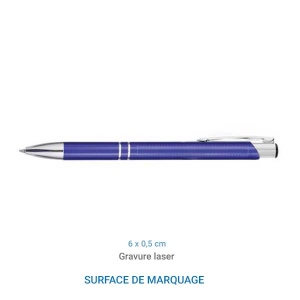Stylo à bille métal MILAN 4