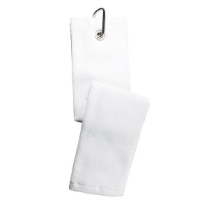 Serviette golf SVT - Blanc - Trifold