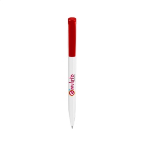 Stylo à encre bleue de la marque Stilolinea®, avec bouton poussoir coloré 5