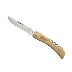 Couteau de pays 'Terroir', tire bouchon, olivier 4