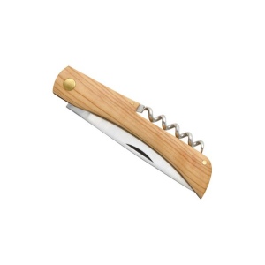Couteau de pays 'Terroir', tire bouchon, olivier 5