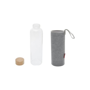 Bouteille en verre 'Reisui', 500 ml, housse néoprène 5