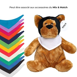 Peluche chien MBW 7
