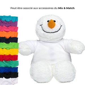 Peluche bonhomme de neige MBW 4