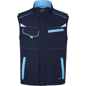 Bodywarmer de travail softshell Unisexe Grande taille Daiber 4