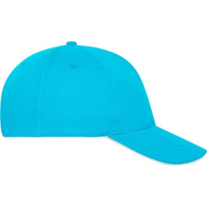 Casquette Unie bio avec visière sandwich Unisexe Daiber 38