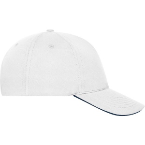 Casquette Unie bio avec visière sandwich Unisexe Daiber 14