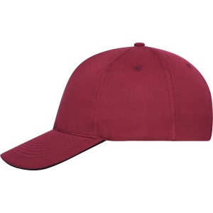 Casquette Unie bio avec visière sandwich Unisexe Daiber 16