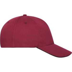 Casquette Unie bio avec visière sandwich Unisexe Daiber 17