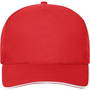 Casquette Unie bio avec visière sandwich Unisexe Daiber 8